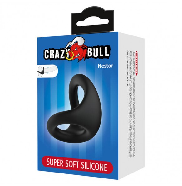 CRAZY BULL - Nestor Male Silicon Delay Cock Ring